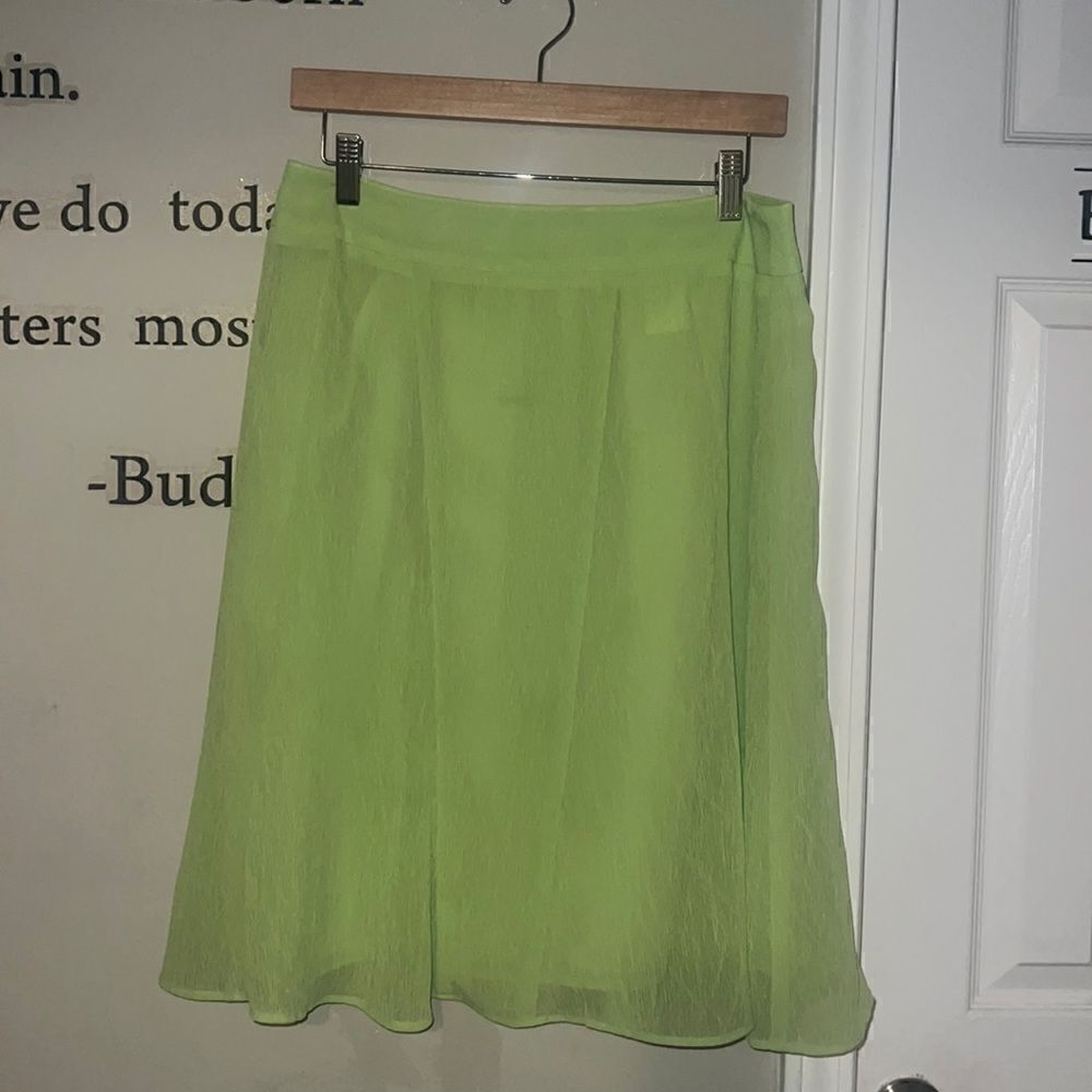 Worthington Lime Green Skirt